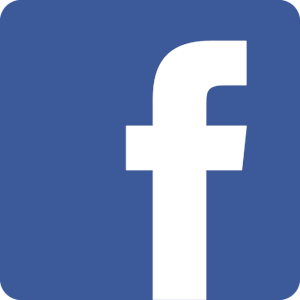 Facebook-Logo Logo Facebook weißes f blauer Grund